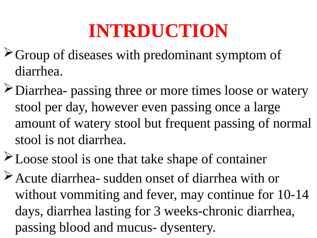 ACUTE DIARRHOEA By Dr. Ajay Kumar Agarwal - slide 3 of 79