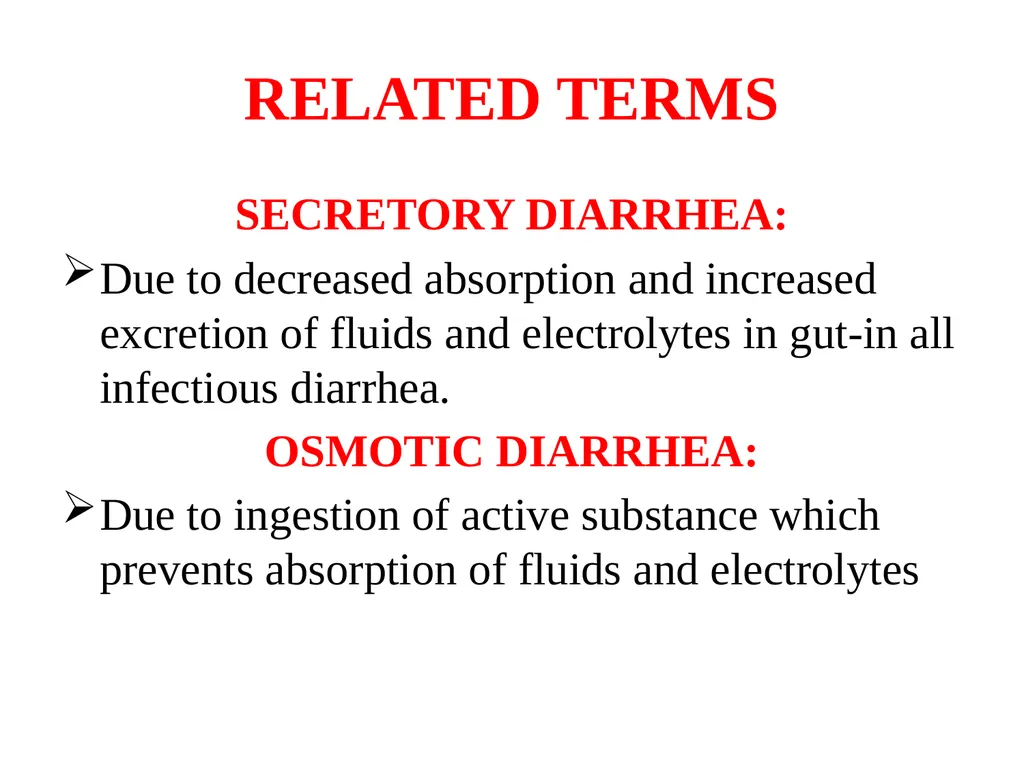 ACUTE DIARRHOEA By Dr. Ajay Kumar Agarwal - slide 30 of 79