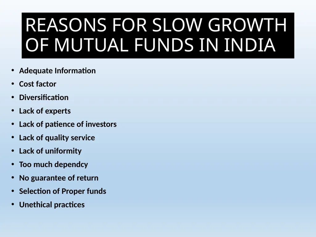 What Is Mutual Fund ? A mutual fund is a - slide 51 of 55