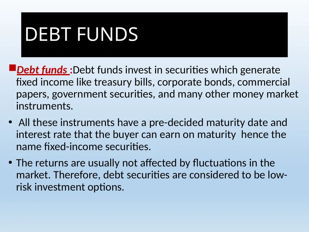 What Is Mutual Fund ? A mutual fund is a - slide 24 of 55
