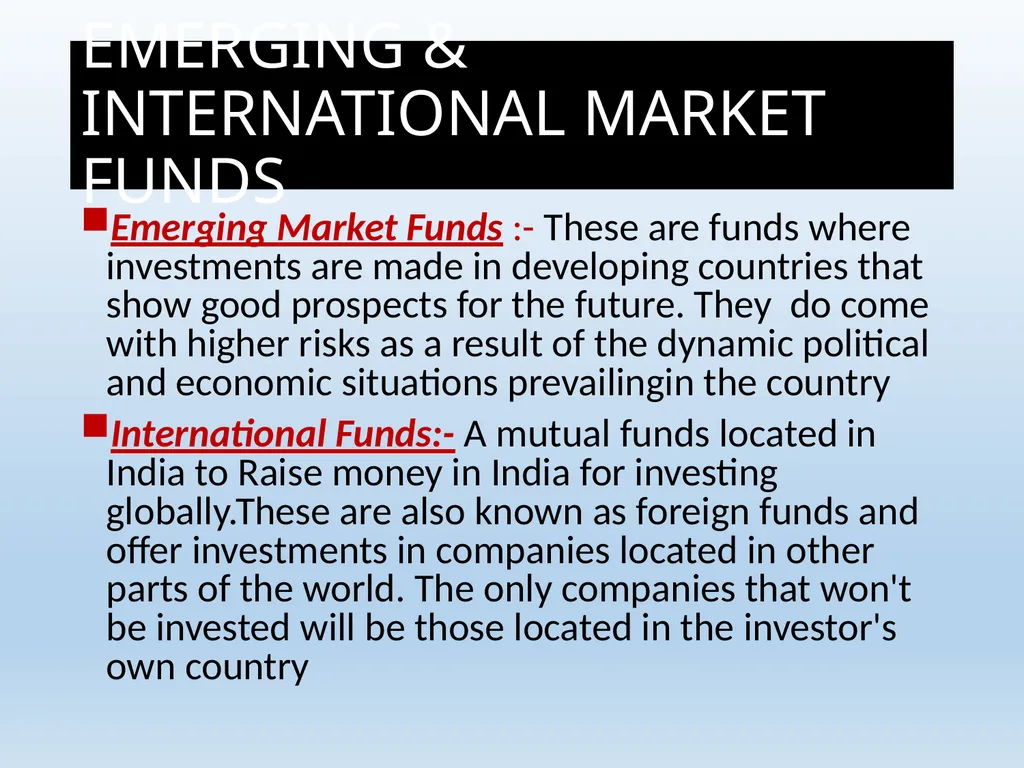What Is Mutual Fund ? A mutual fund is a - slide 36 of 55