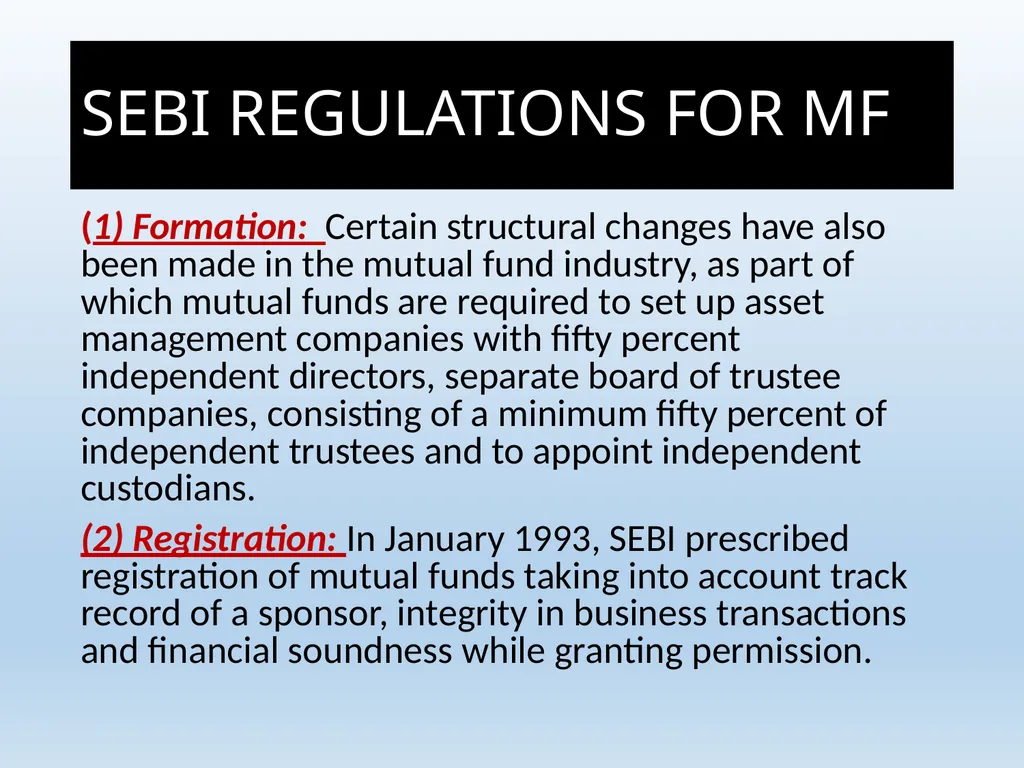 What Is Mutual Fund ? A mutual fund is a - slide 46 of 55