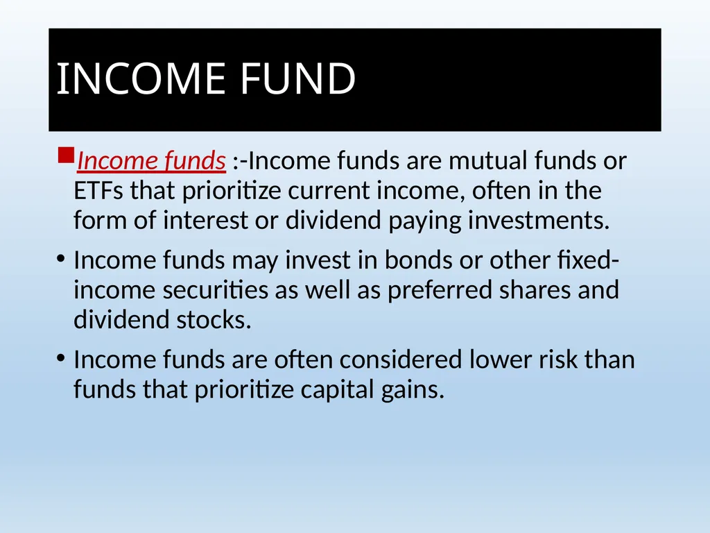 What Is Mutual Fund ? A mutual fund is a - slide 27 of 55