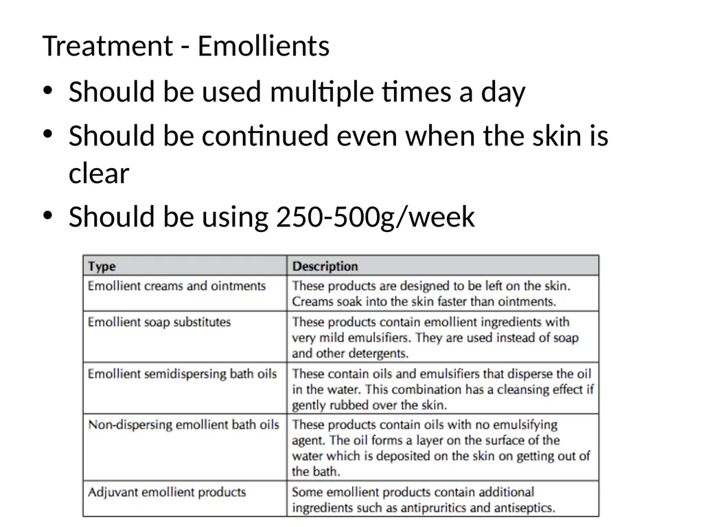 Atopic Eczema in children Dr C Macaulay Dr C Lemer - slide 8 of 15