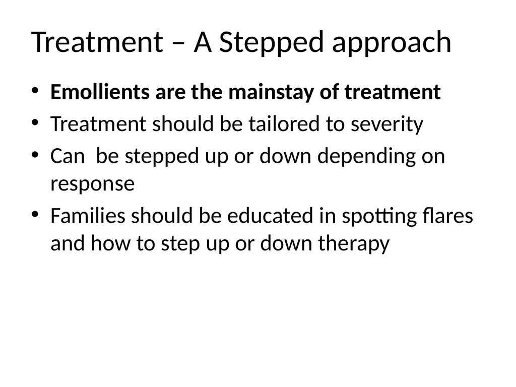 Atopic Eczema in children Dr C Macaulay Dr C Lemer - slide 7 of 15