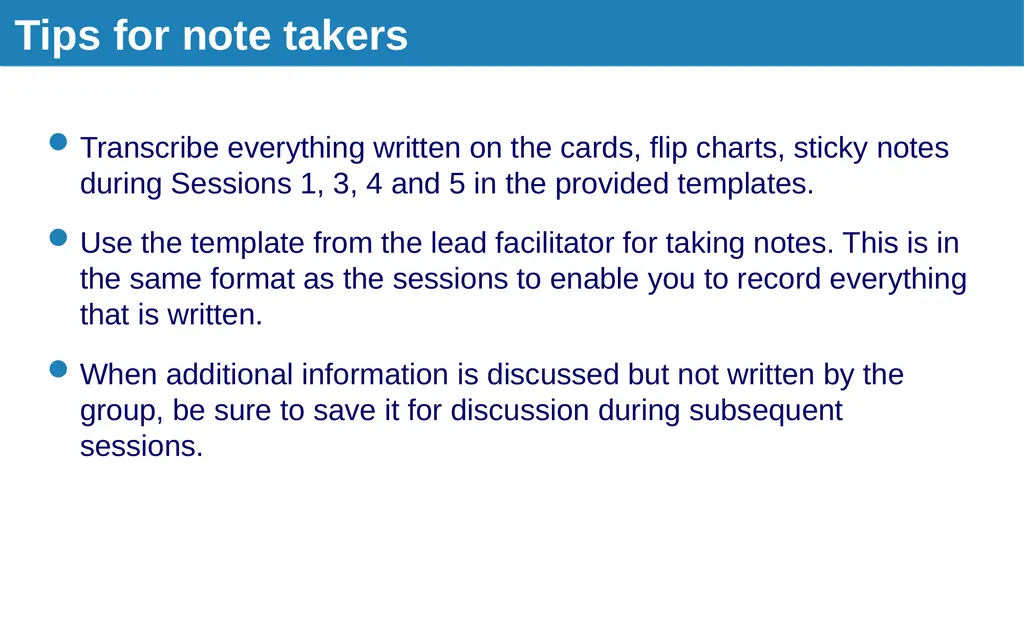 Introduction to After Action Review (online - slide 36 of 38