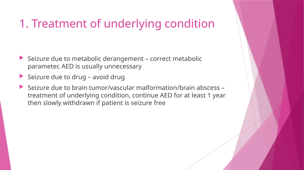 Seizures & Epilepsy Dr Maria George Introduction - slide 39 of 69