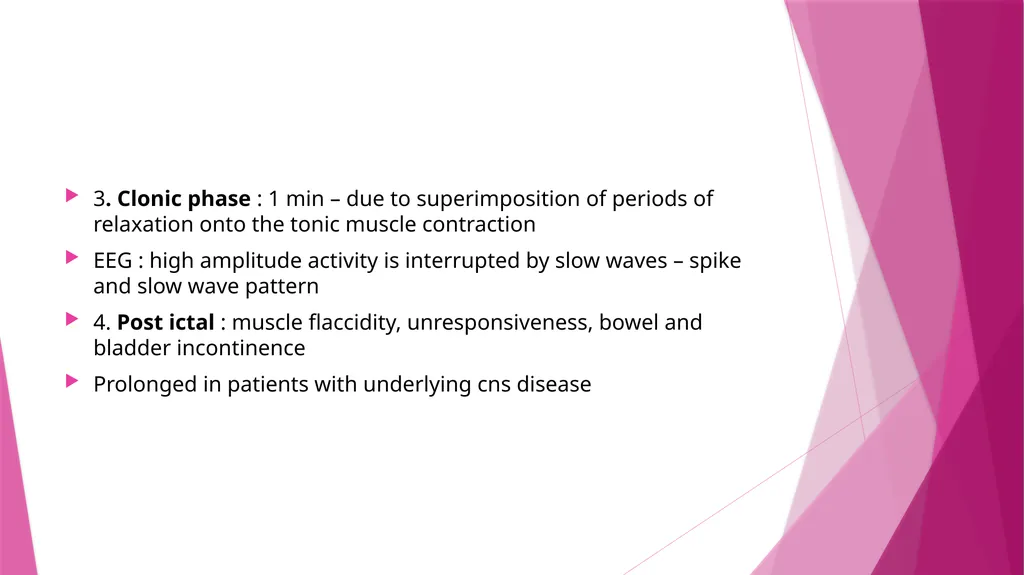 Seizures & Epilepsy Dr Maria George Introduction - slide 11 of 69