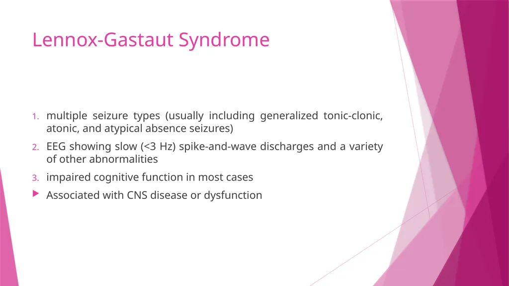 Seizures & Epilepsy Dr Maria George Introduction - slide 21 of 69