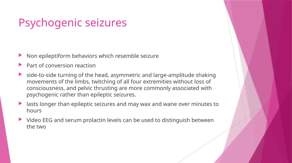 Seizures & Epilepsy Dr Maria George Introduction - slide 37 of 69