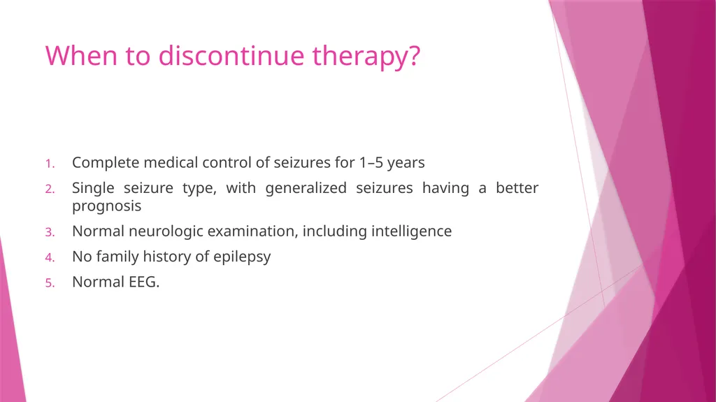 Seizures & Epilepsy Dr Maria George Introduction - slide 48 of 69