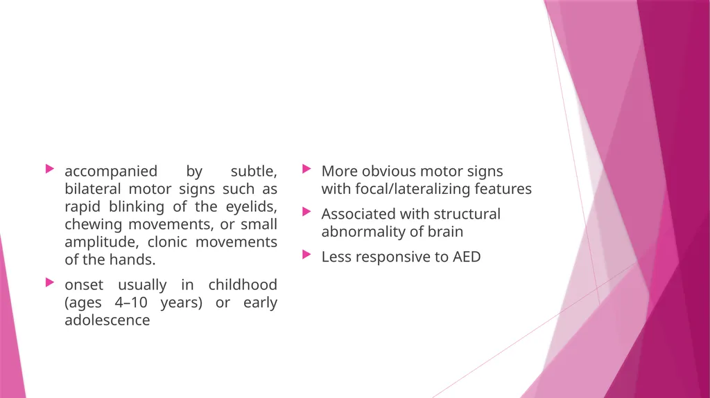Seizures & Epilepsy Dr Maria George Introduction - slide 17 of 69