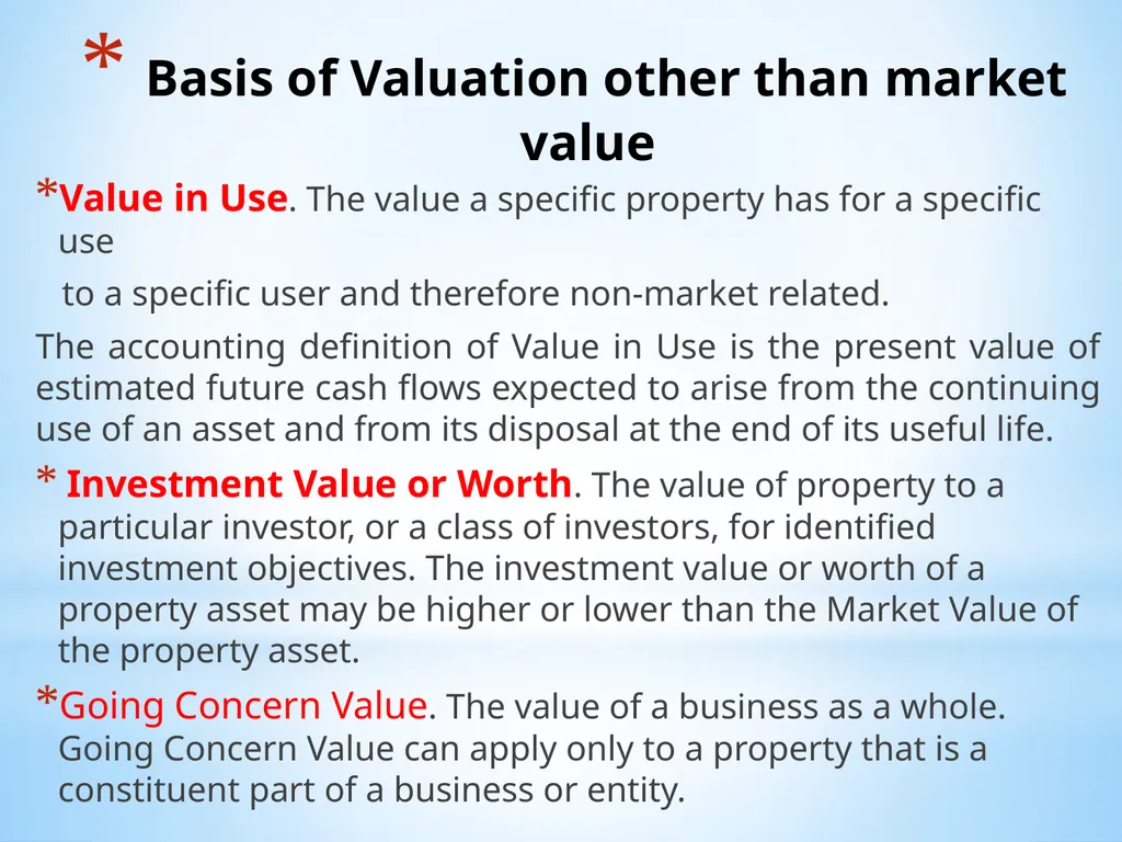 Real estate is defined as the physical land and - slide 26 of 79