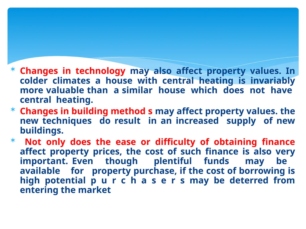 Real estate is defined as the physical land and - slide 42 of 79
