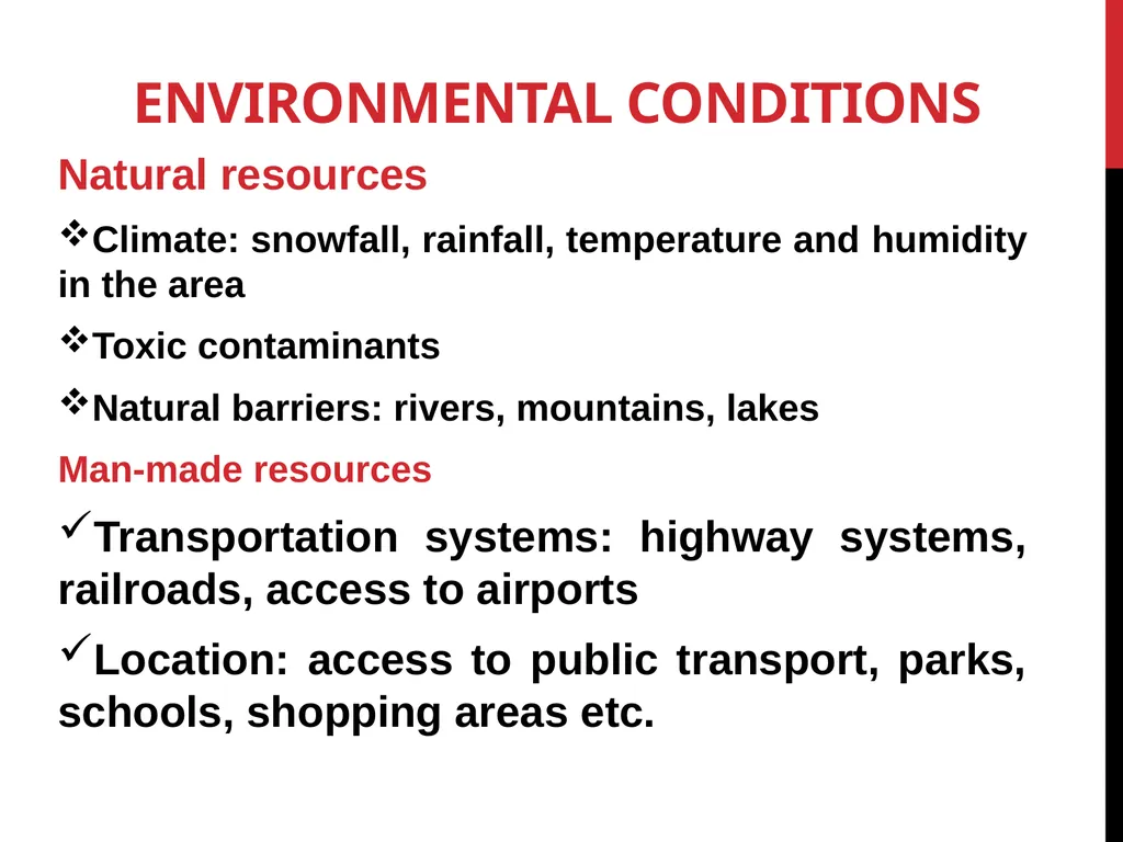 Real estate is defined as the physical land and - slide 61 of 79