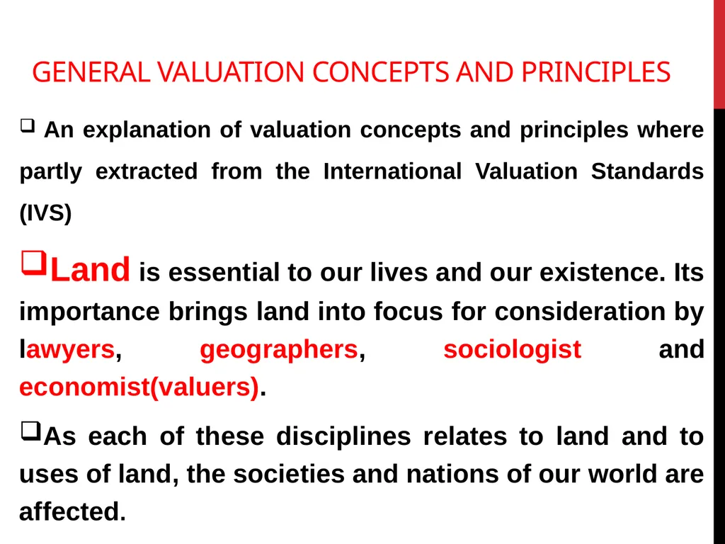 Real estate is defined as the physical land and - slide 32 of 79