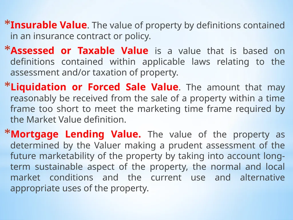 Real estate is defined as the physical land and - slide 27 of 79