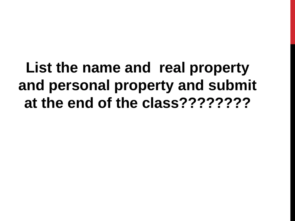 Real estate is defined as the physical land and - slide 14 of 79
