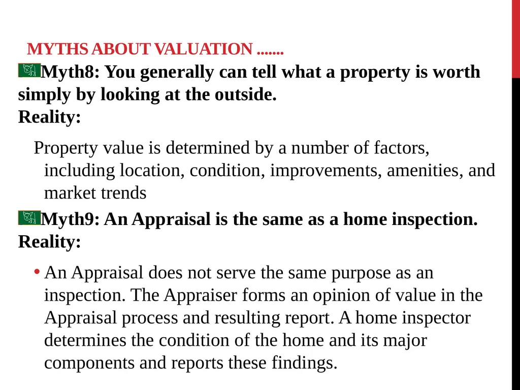 Real estate is defined as the physical land and - slide 21 of 79