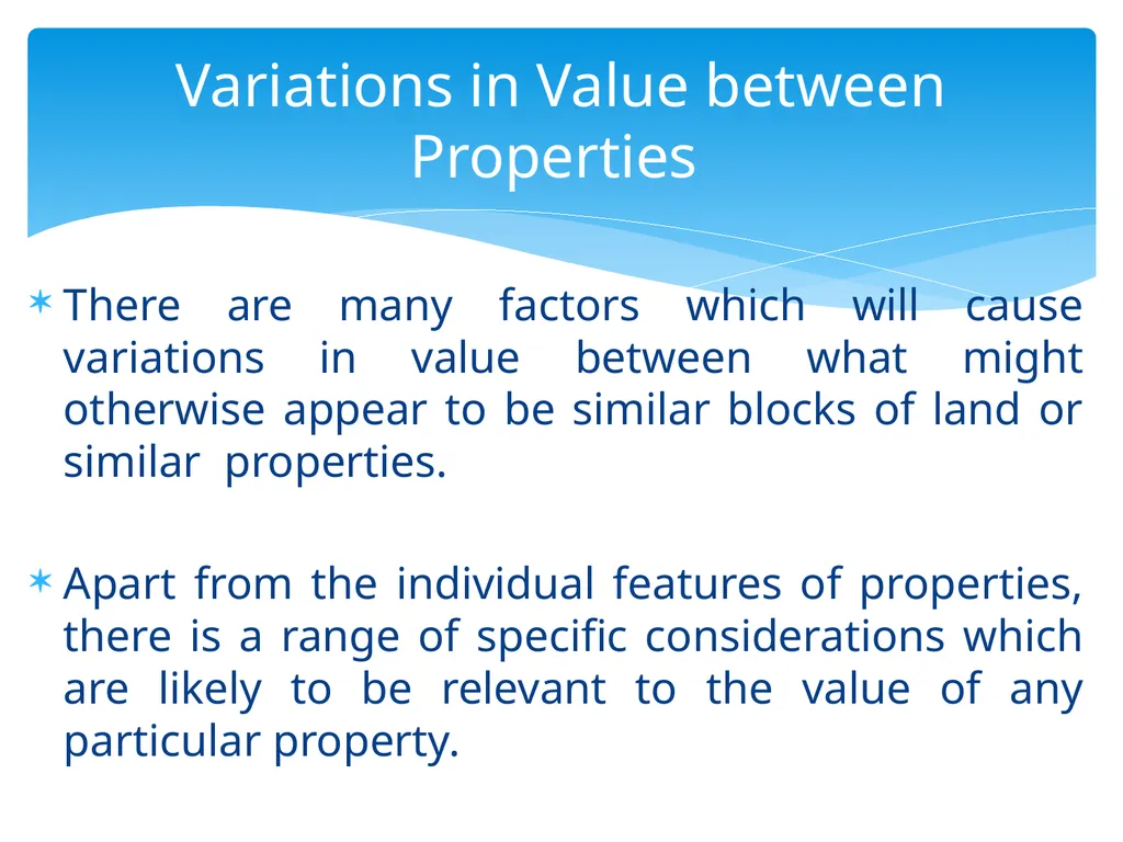 Real estate is defined as the physical land and - slide 44 of 79
