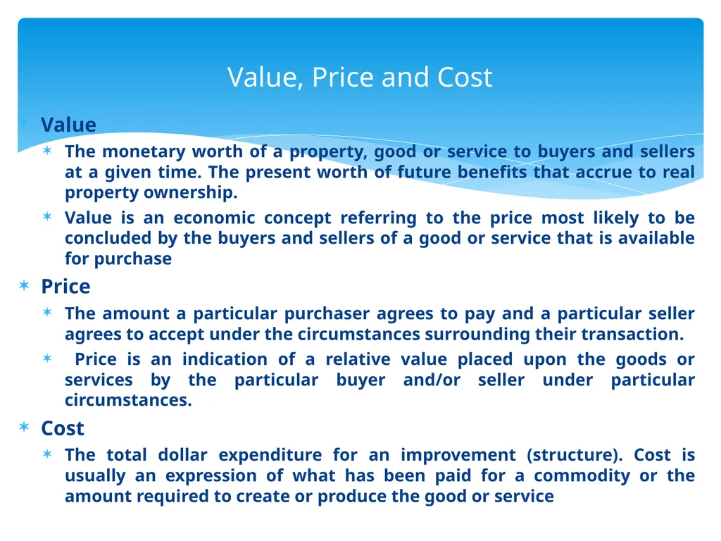 Real estate is defined as the physical land and - slide 37 of 79
