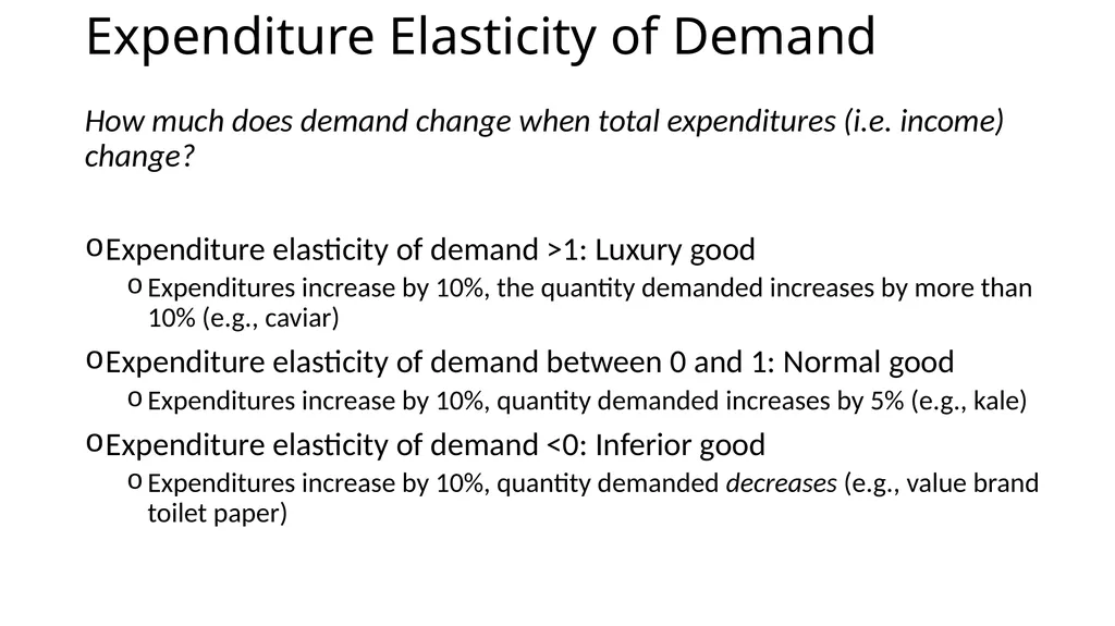 Consumer demand principles – the theory and - slide 5 of 8