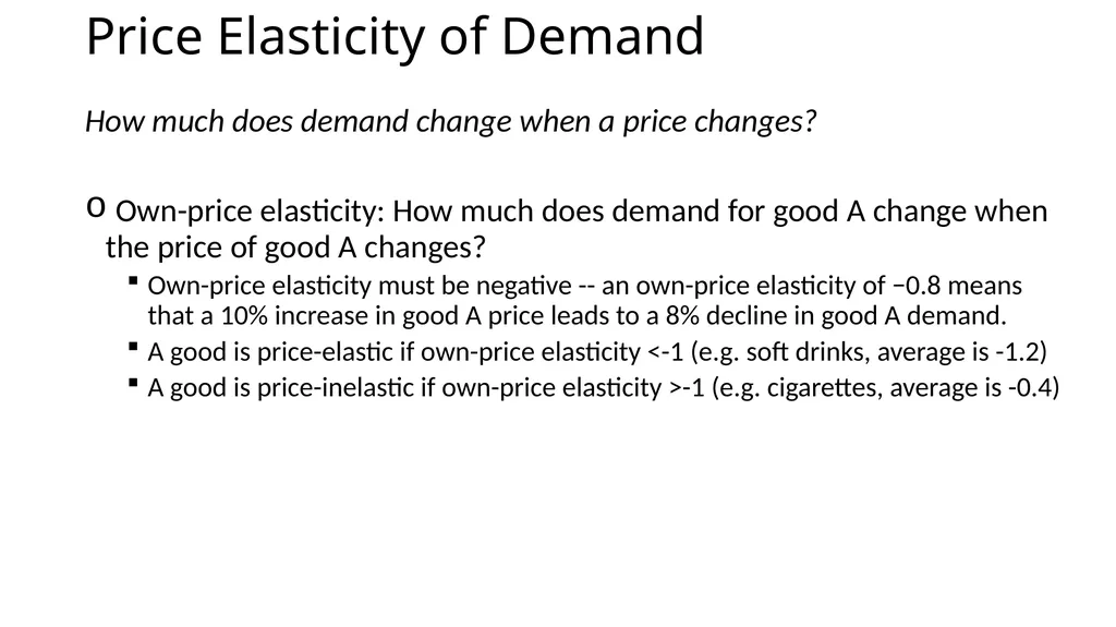 Consumer demand principles – the theory and - slide 3 of 8