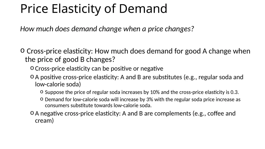 Consumer demand principles – the theory and - slide 4 of 8