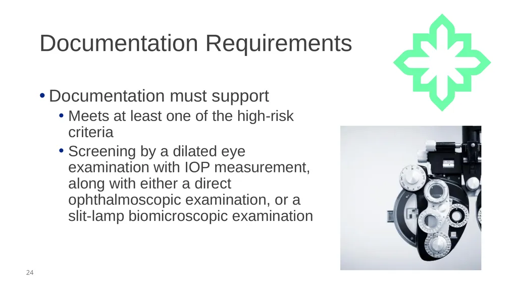 Glaucoma Screening (Clinical) February 2026 - slide 24 of 31