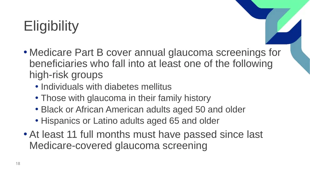 Glaucoma Screening (Clinical) February 2026 - slide 18 of 31