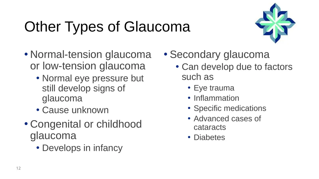 Glaucoma Screening (Clinical) February 2026 - slide 12 of 31