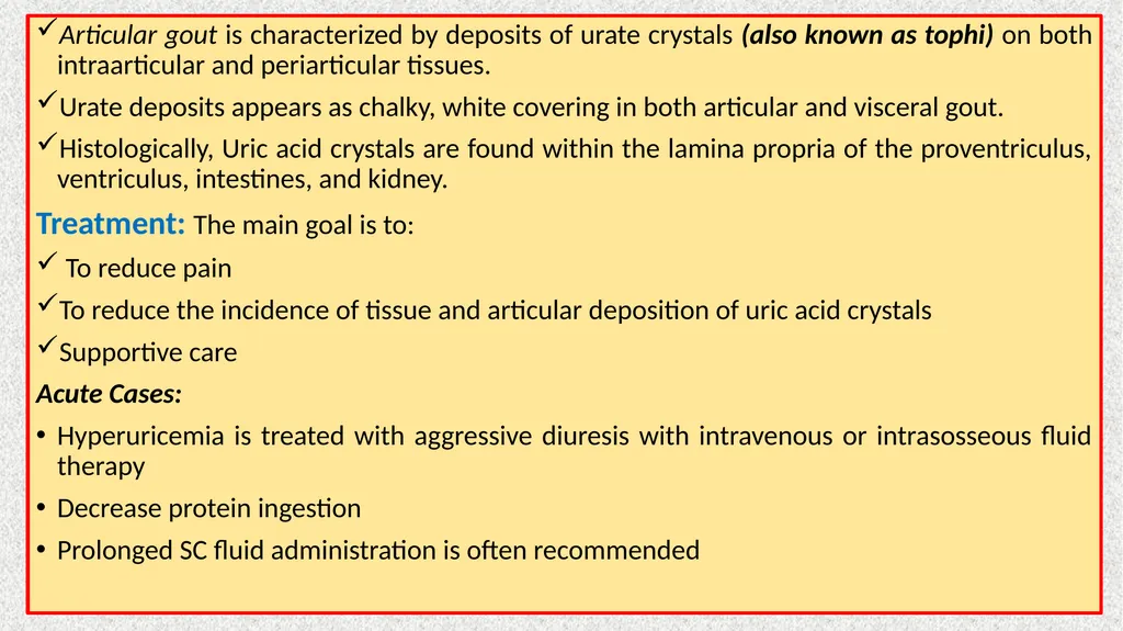 GOUT Unit:3 Dr. Anil Kumar (Medicine) Asst. - slide 6 of 8