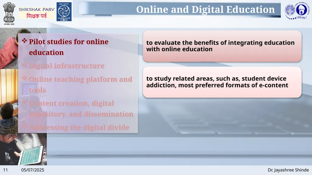 Use of Technology Dr. Jayashree Shinde Director, - slide 11 of 23