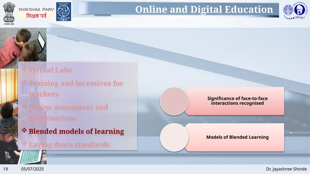 Use of Technology Dr. Jayashree Shinde Director, - slide 19 of 23