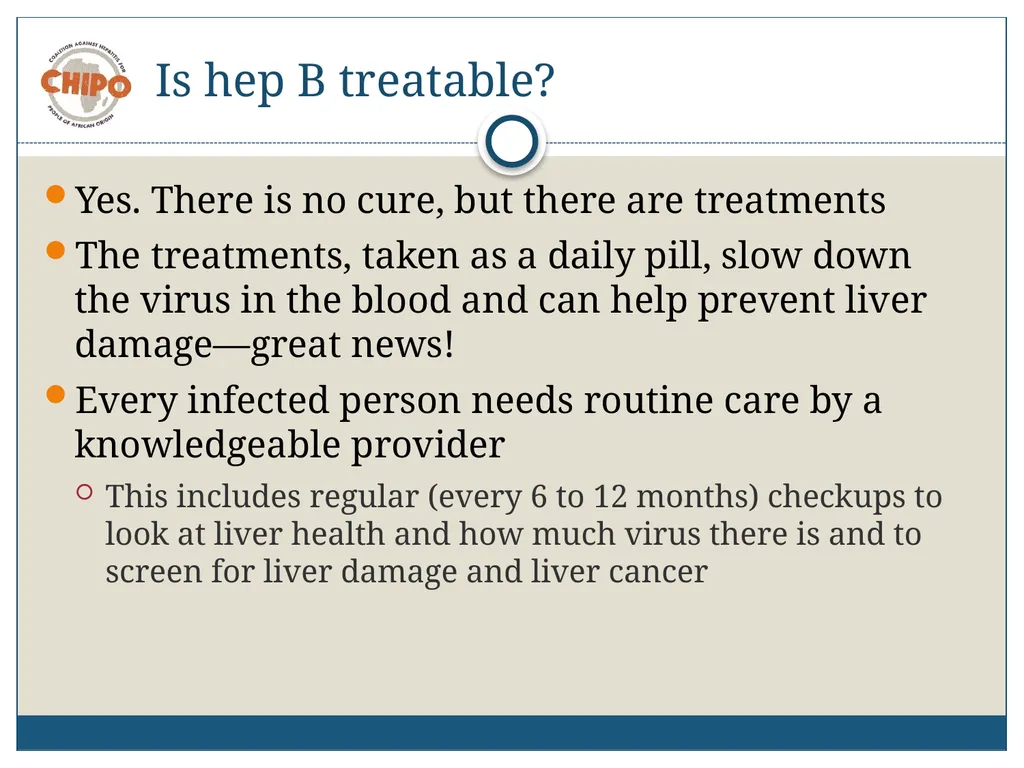 An Educational Resource Hepatitis B in People of - slide 18 of 23