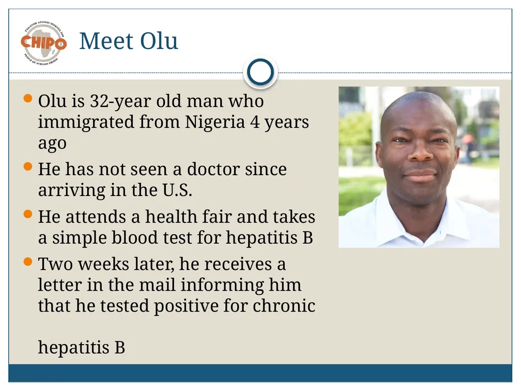 An Educational Resource Hepatitis B in People of - slide 19 of 23