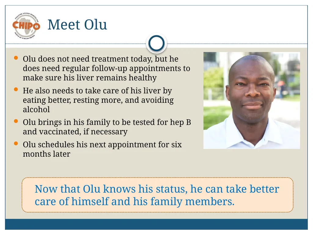 An Educational Resource Hepatitis B in People of - slide 21 of 23