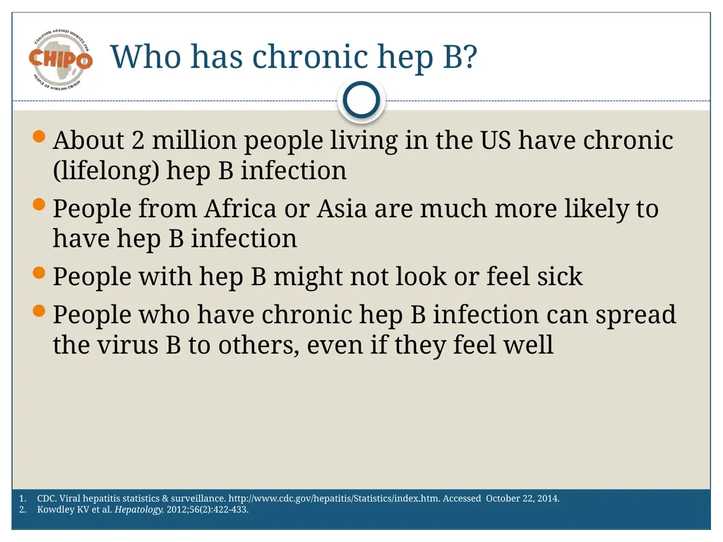 An Educational Resource Hepatitis B in People of - slide 10 of 23