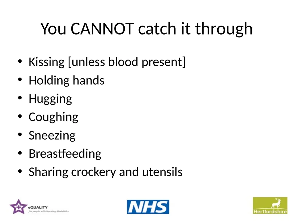 Hepatitis B Training information for support - slide 8 of 16