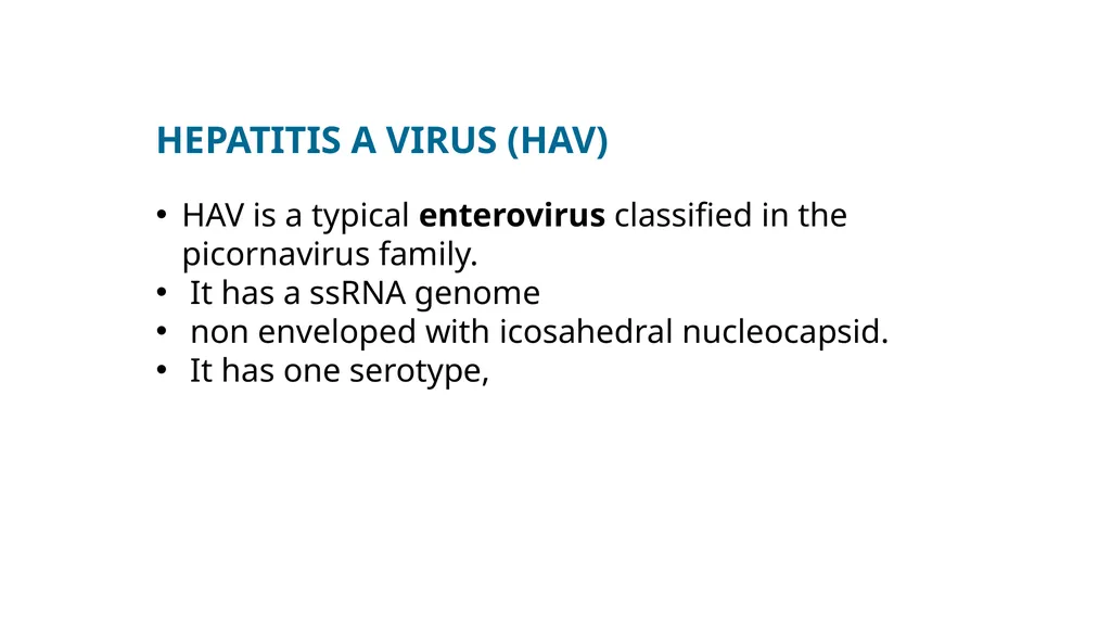 Hepatitis viruses Learning objectives: Identify - slide 5 of 31