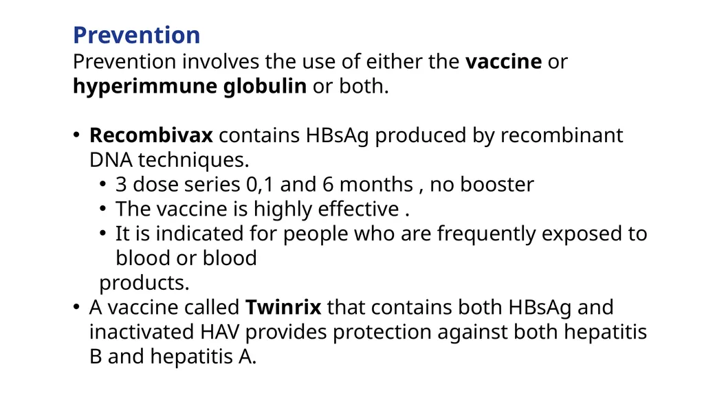 Hepatitis viruses Learning objectives: Identify - slide 29 of 31