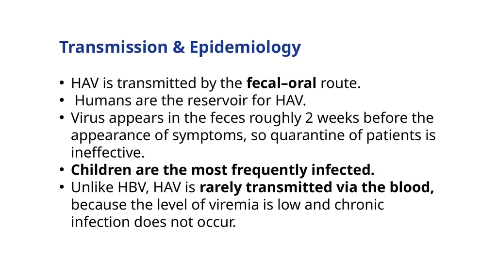 Hepatitis viruses Learning objectives: Identify - slide 6 of 31