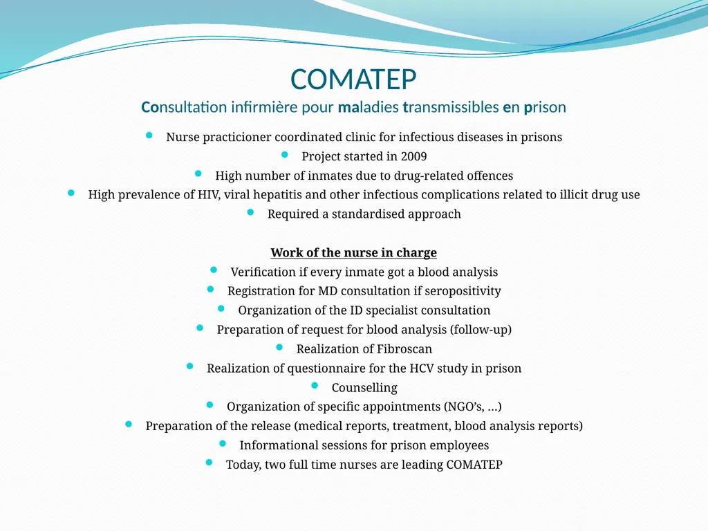 Testing and linkage to care The approach of - slide 7 of 14