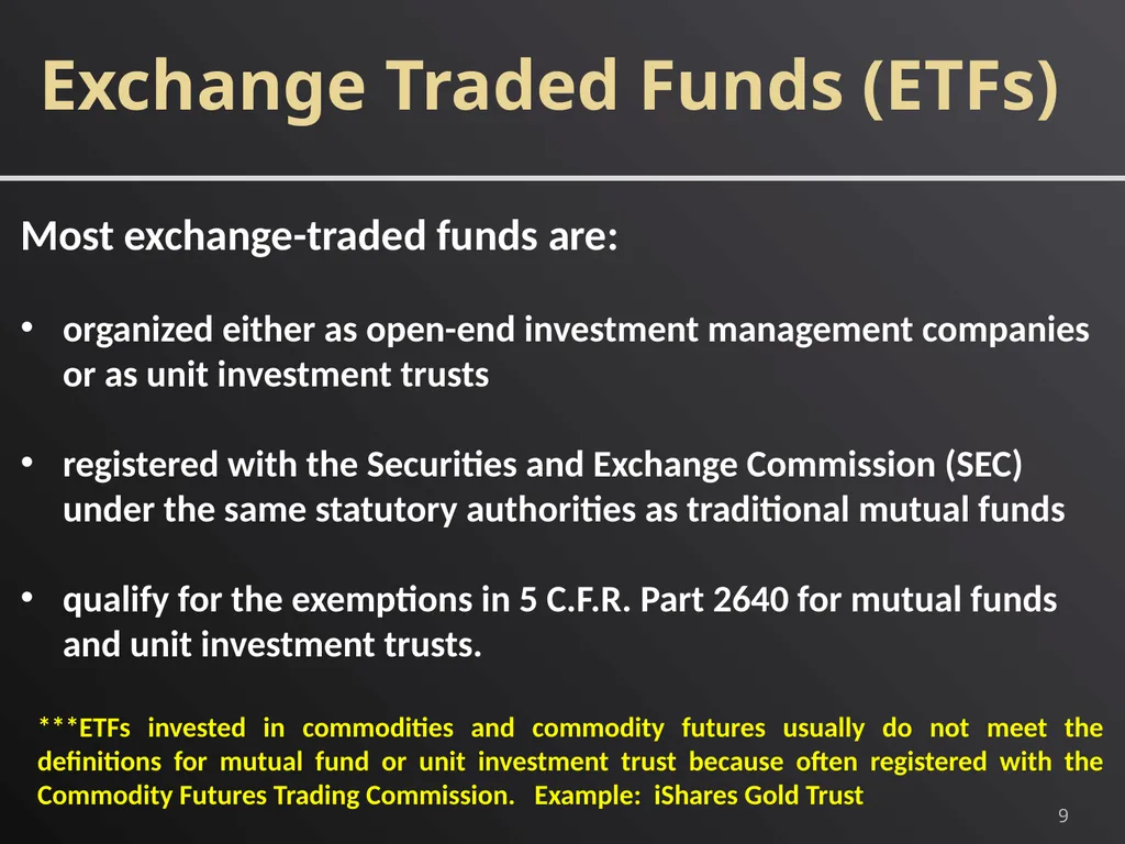 1 DIVERSIFIED AND SECTOR MUTUAL FUNDS An employee - slide 9 of 21
