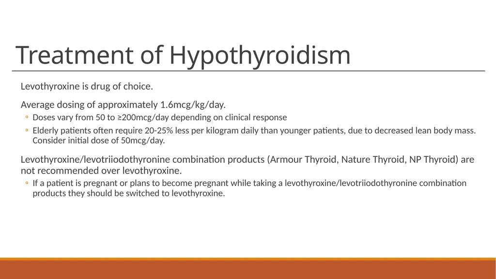 Thyroid Disorders Chandler Craft, Pharm.D. - slide 15 of 19