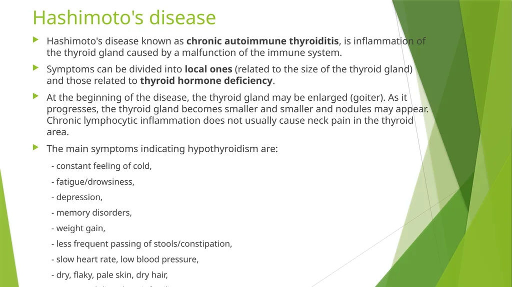 Endocrinology disease Dominika Karpińska - slide 11 of 12