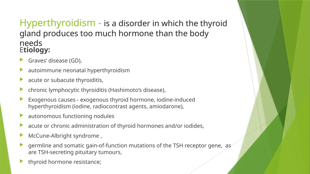 Endocrinology disease Dominika Karpińska - slide 6 of 12