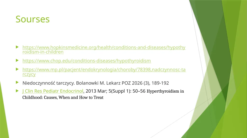 Endocrinology disease Dominika Karpińska - slide 12 of 12