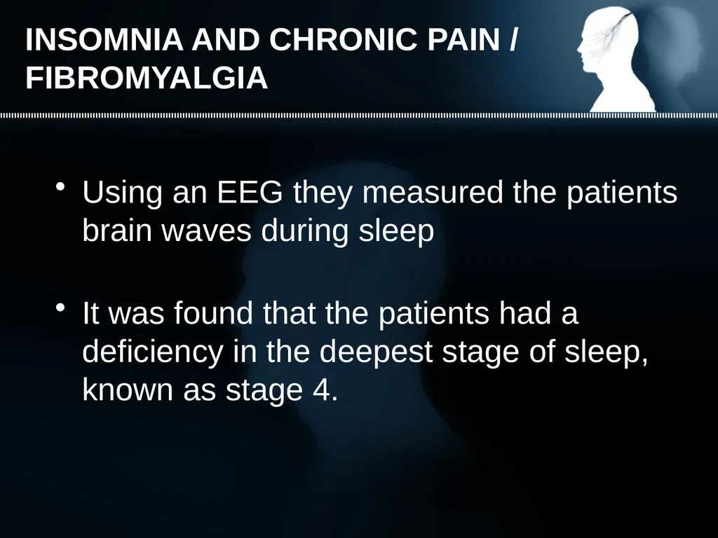 INSOMNIA Difficulty falling asleep Waking up too - slide 19 of 42