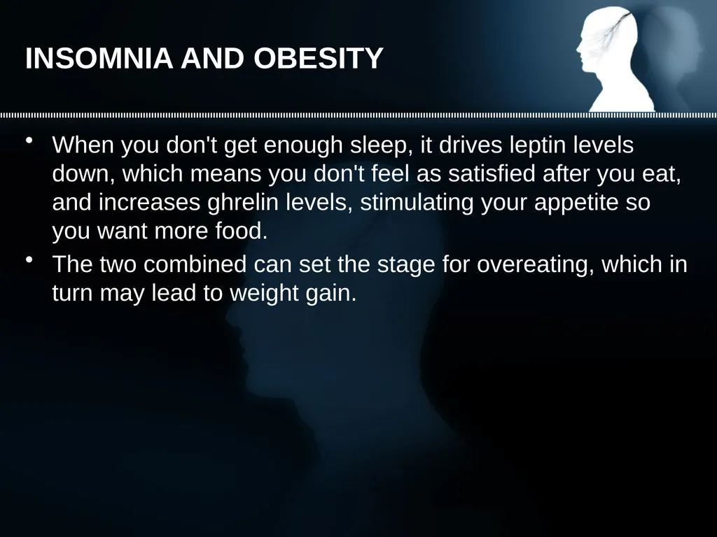 INSOMNIA Difficulty falling asleep Waking up too - slide 16 of 42